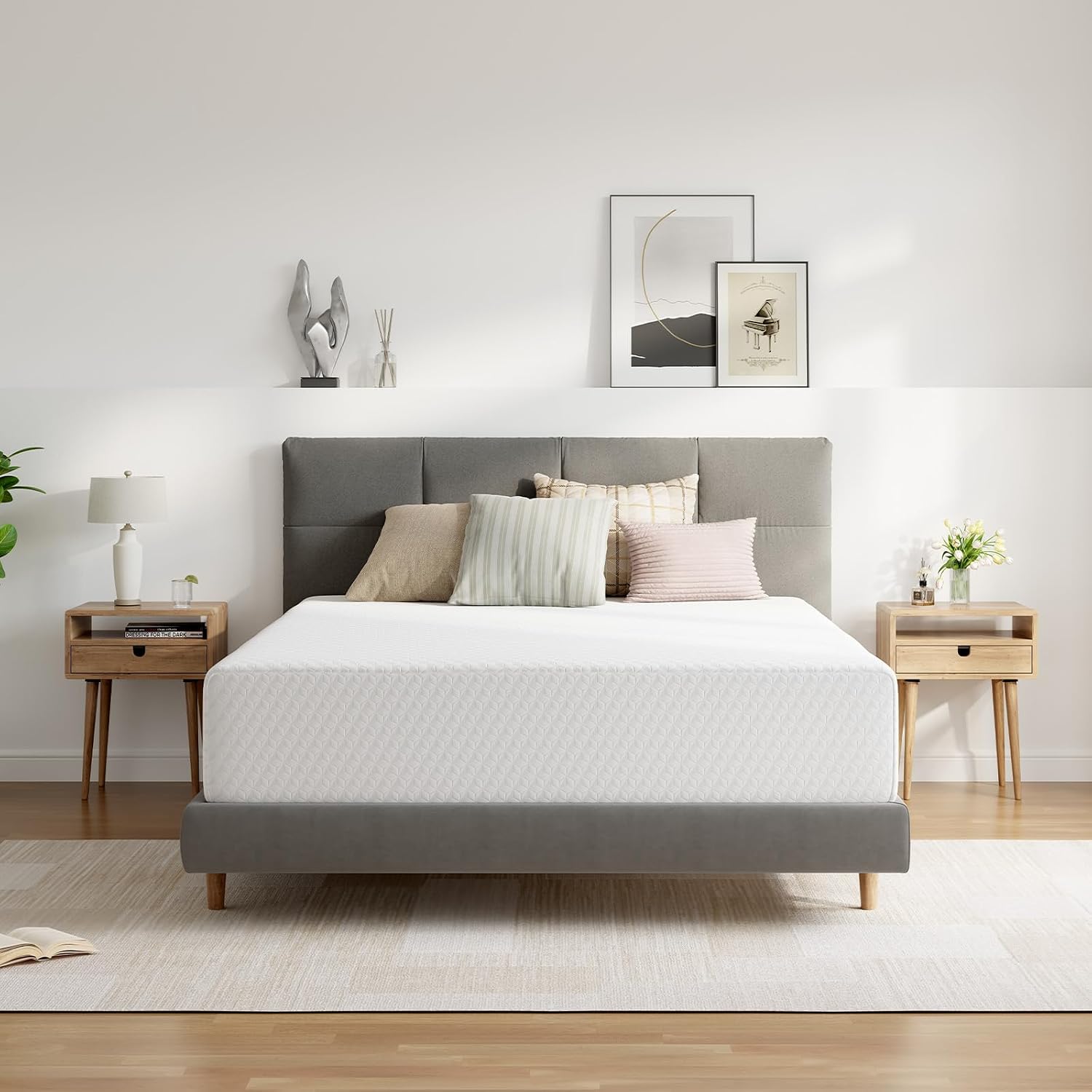 Memory Foam Mattress In A Box Queen - 킹 사이즈 12인치 메모리폼 매트리스 (박스