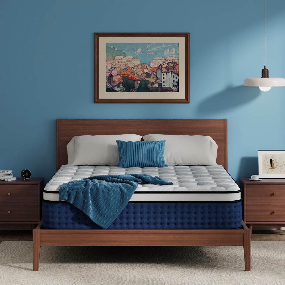 Memory Foam Mattress In A Box Queen - 퀸 사이즈 매트리스, 12인치 하이브리드 퀸