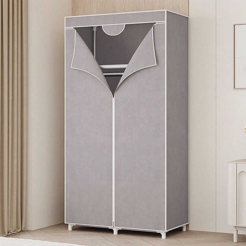 빨간색/회색/파란색/커피색 휴대용 패브릭 옷장, 먼지  - Wardrobe Closet Portable Fabric Cover 리뷰 및 가격